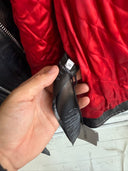 BALENCIAGA FRINGED-UPCYCLED LEATHER BIKER JACKET