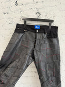 MARKING DISTANCE ‘CRUST’ LEATHER PANTS