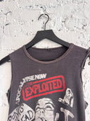 1980s EXPLOITED ‘APOCALYPSE NOW’ CUTOFF SHIRT