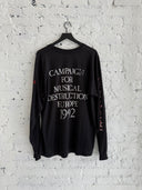 1992 NAPALM DEATH ‘CAMPAIGN FOR MUSICAL DESTRUCTION’ L/S TEE