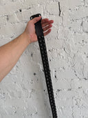 ANN DEMUELEMEESTER BLACK STUDDED BELT