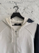 RAF BY RAF SIMONS RAGLAN ZIP UP HOODIE