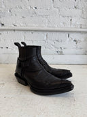 BALENCIAGA ‘SANTIAG’ WESTERN HARNESS BOOTS