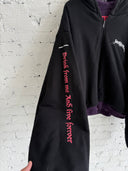 A/W 2017 VETEMENTS ‘ELEVEN INCH GUN CLUB/TOTAL FUCKING DARKNESS’ REVERSIBLE BOMBER