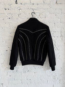 A/W 2015 YSL ‘ZIPPER TRACK’ WOOL BOMBER