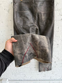 ERD REPAIRED LEATHER FLARES
