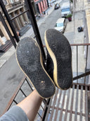 RICK OWENS X CHROME HEARTS BLACK LEATHER DUNKS