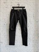 S/S 2014 SAINT LAURENT STUDDED LAMBSKIN LEATHER PANTS