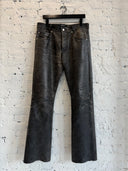 ERD REPAIRED LEATHER FLARES