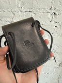GORO’S LEATHER CIGARETTE CASE WITH CONCHES