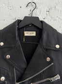 F/W 2015 SAINT LAURENT ‘D-RING’ LEATHER JACKET