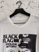 1980s BLACK FLAG ‘POLICE STORY’ TEE