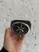 CHROME HEARTS OVAL STAR BELT