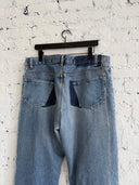 BALENCIAGA 51ST COUTURE UPCYCLED JEANS