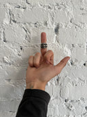 CHROME HEARTS KEEPER RING
