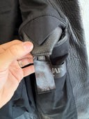 BALMAIN QUILTED LEATHER RIDER JACKET
