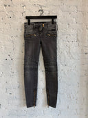 BALMAIN BIKER DENIM